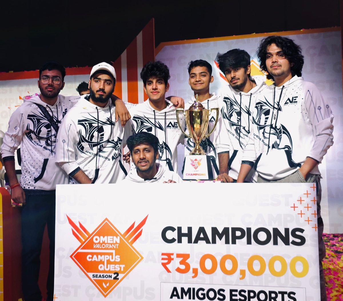 2nd LAN Win under <a href="/EsportsAmigos/">Amigos eSports</a> at Omen Valorant Campus Quest Season 2.

Undefeated at LANs with the boys <a href="/Jaggival_13/">Angad singh</a> <a href="/Ginolafps/">Ginola</a>  <a href="/XelNeko/">nekoxel</a> <a href="/Cyrax4735647664/">Cyrax</a>   #xeon 

<a href="/DreamHack/">DreamHack</a> <a href="/OMENbyHP/">OMEN</a> <a href="/NodwinGaming/">NODWIN Gaming</a> <a href="/NodwinSouthAsia/">NODWIN Gaming South Asia</a>