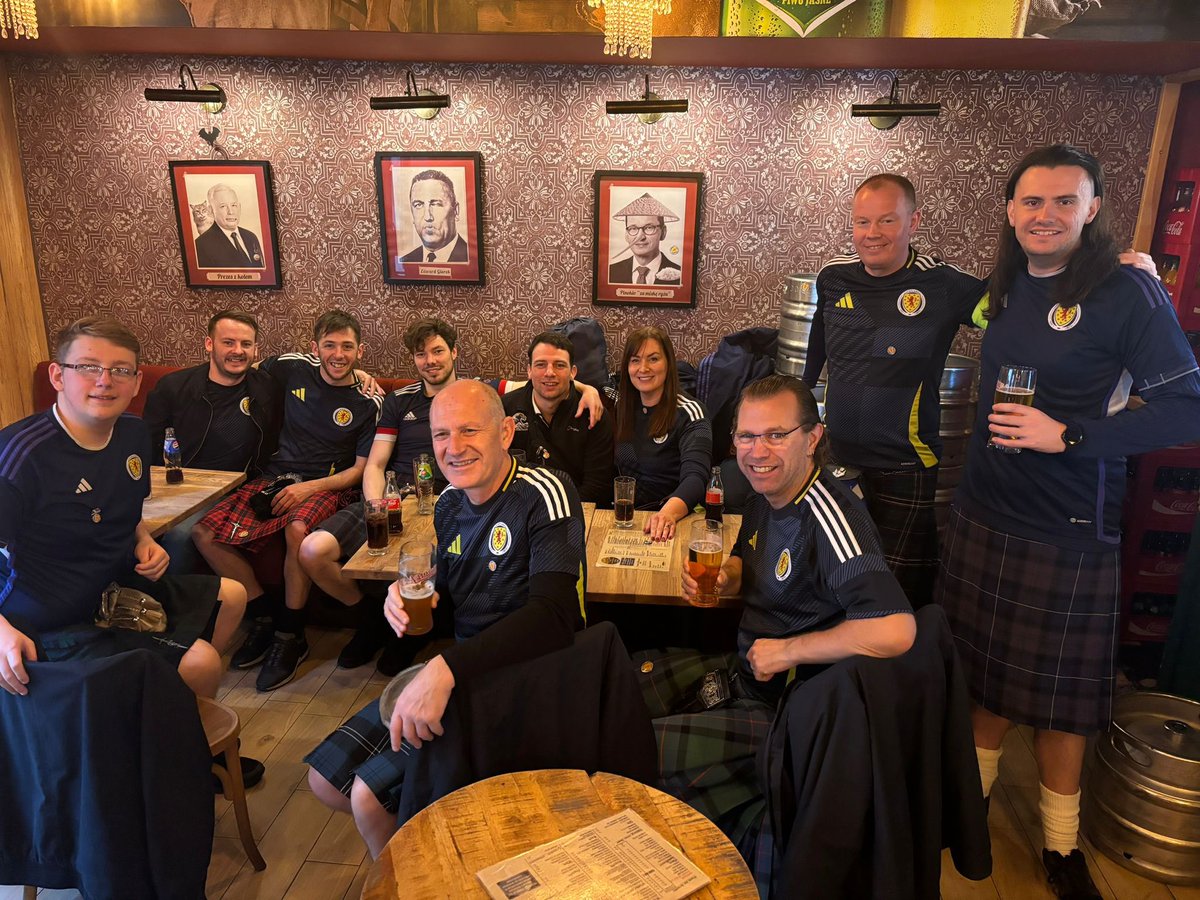 Match day! Warsaw you’ve been magic but it’s our time Scotland away away away 🏴󠁧󠁢󠁳󠁣󠁴󠁿🏴󠁧󠁢󠁳󠁣󠁴󠁿🏴󠁧󠁢󠁳󠁣󠁴󠁿