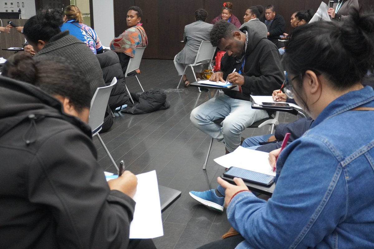 #UNITAREarlyWarningSystem participants went to the Global Hydrological Prediction Center at Tokyo University. They learned about research activities for hydrological phenomena and engaged in a group exercise. 
The programme is funded by the Japanese government.