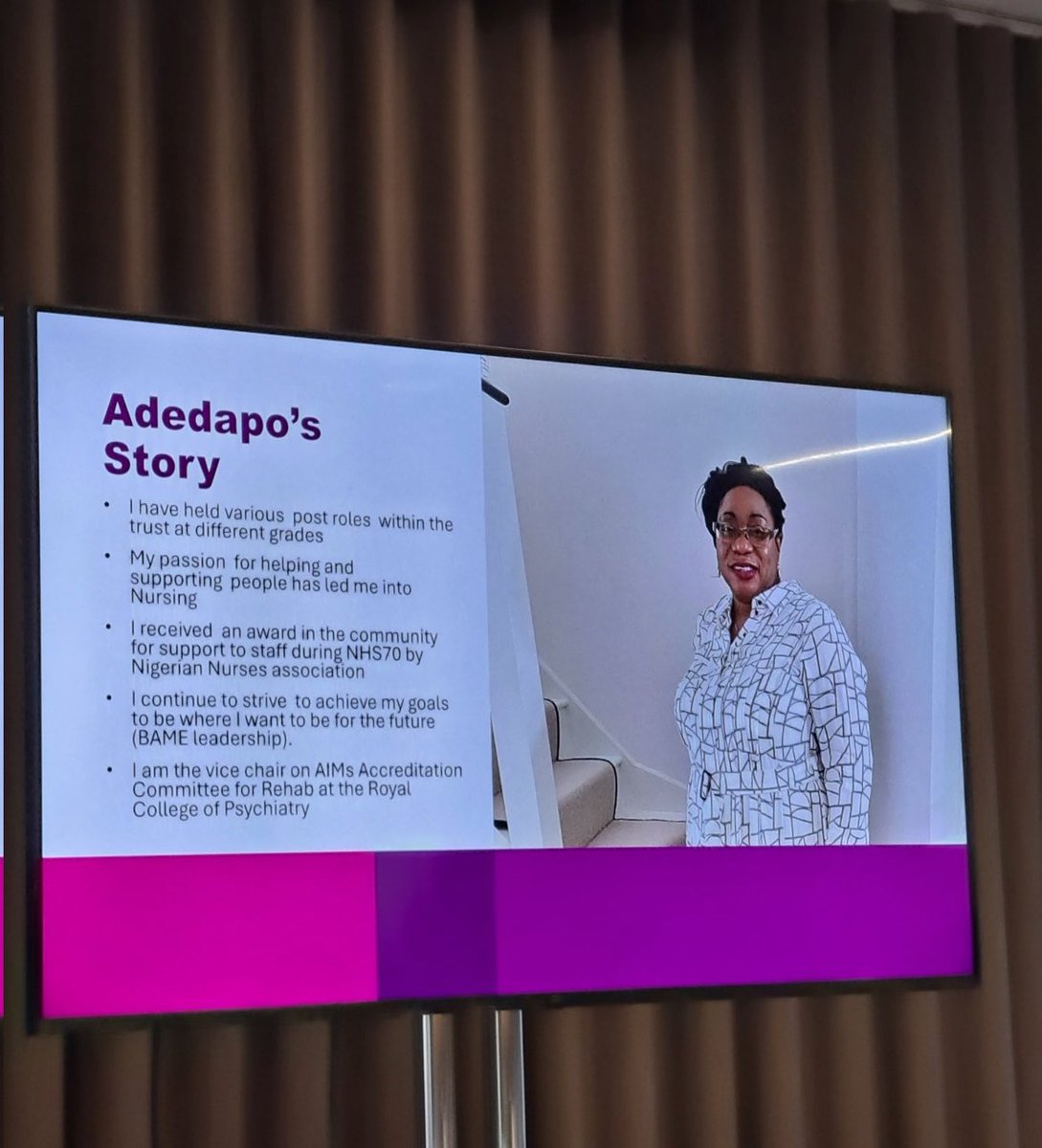 Adedapo Odunela (@aodunela) on Twitter photo It was a great pleasure to share my nursing journey at <a href="/MaudsleyNHS/">NHS Maudsley</a> Nursing Conference. Thank you for having me. #NHS It was a great pleasure to share my nursing journey at <a href="/MaudsleyNHS/">NHS Maudsley</a> Nursing Conference. Thank you for having me. #NHS