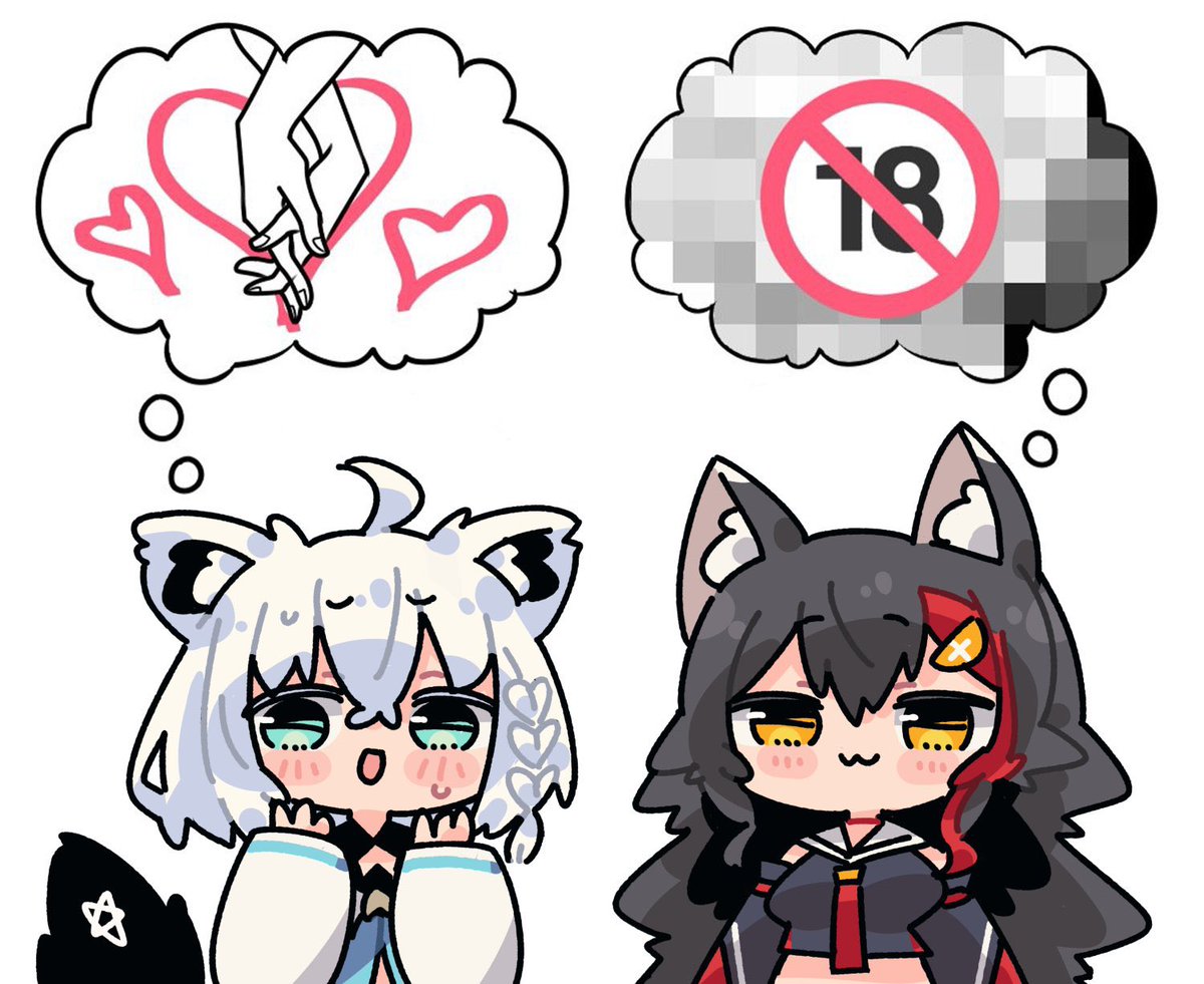 ミオしゃセット
#絵柄が好きっていう人にフォローされたい 
