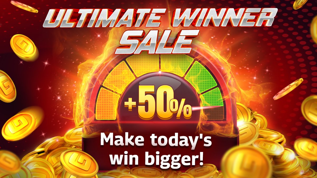 Gambino_Games's tweet photo. Vroom Vroom! Win more FASTER with today’s #UltimateWinner sale ☄️
Facebook: https://t.co/qdSyETneFg
Other Apps: https://t.co/6TDGjwUVDT https://t.co/fWczfFVO5s