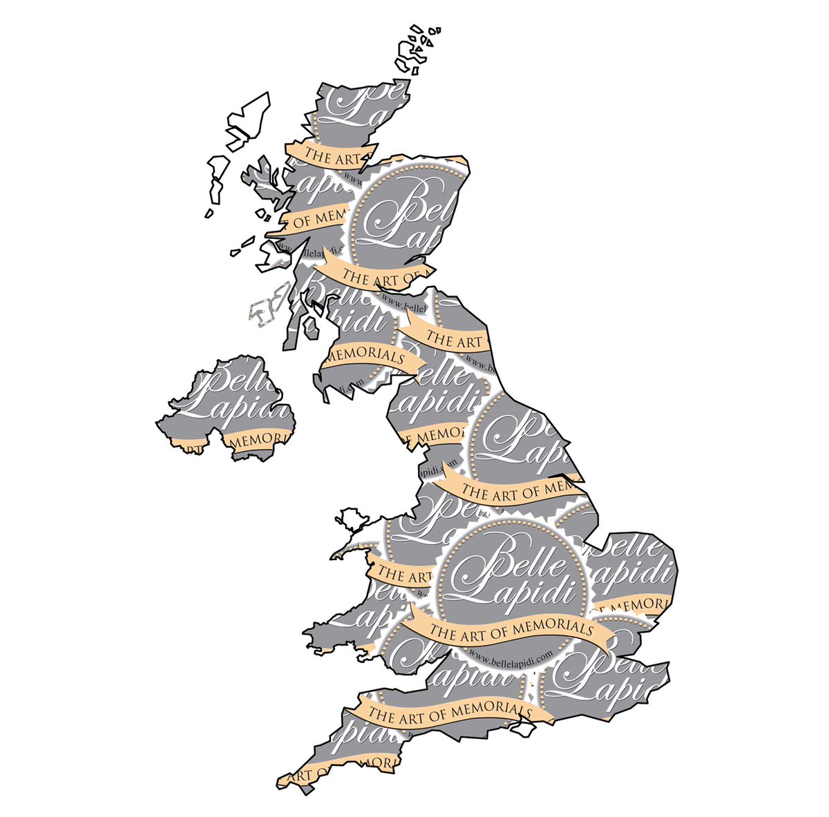 We cover the whole of the UK.

Whether you are looking for a memorial for a loved one or you are funeral director trying to help a family source their perfect headstone, just give us a call and our team will be able to help you.

#bellelapidi #theartofmemorials