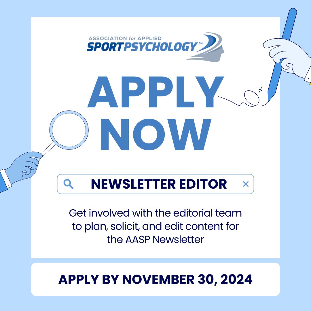 📢 Professional Members: AASP is looking for an Associate Editor to join the Newsletter Committee! If you’re passionate about impactful content and excited to collaborate with a dedicated team, this role could be for you! Apply here: conta.cc/40kpMVs