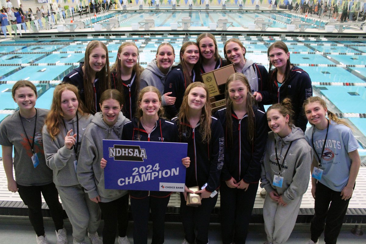 Congrats to the Century Girls Swim/Dive team on their state title over the weekend!
#rollpats