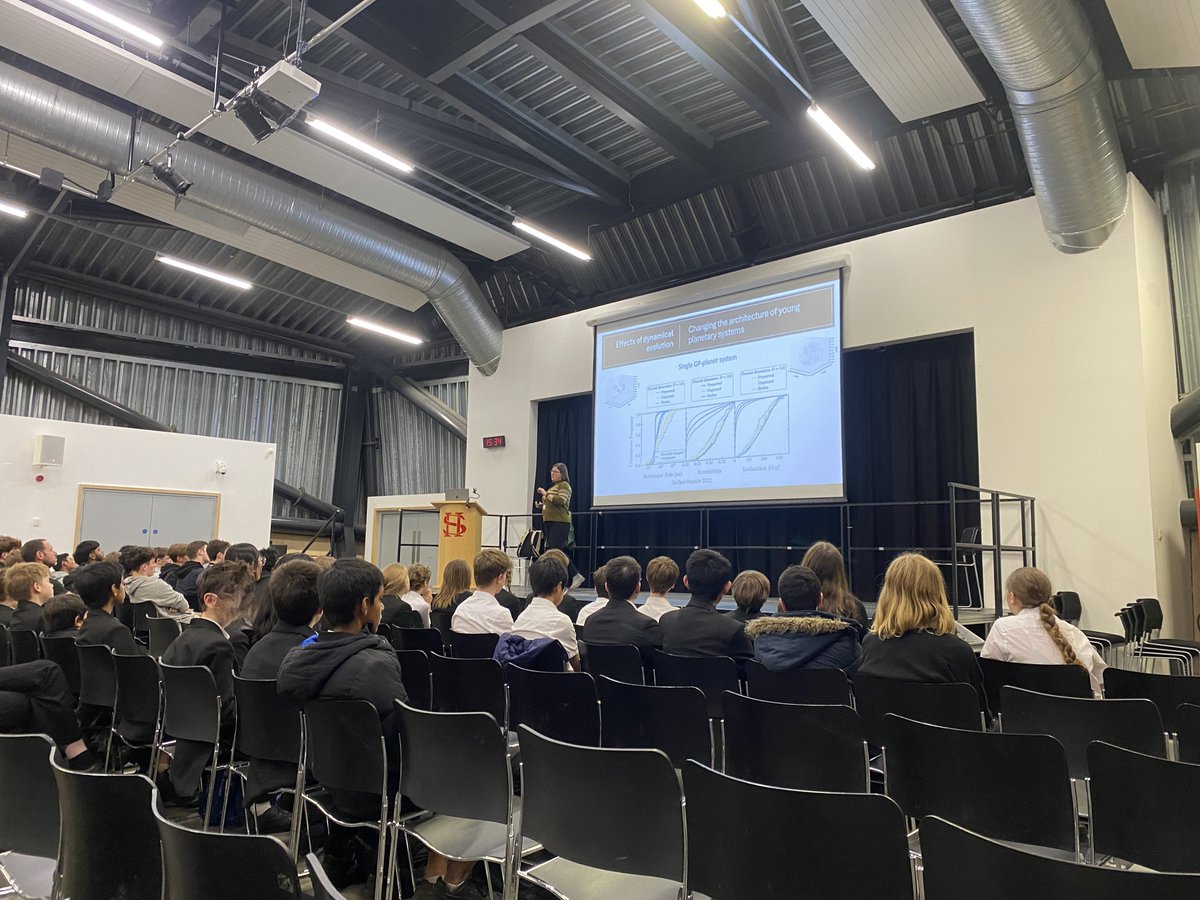 Highdown School (@highdownschool) on Twitter photo Thank you to Dr Schoettler from <a href="/imperialcollege/">Imperial College London</a> for delivering an awe-inspiring after-school lecture about runaway stars, star creation and exoplanets to a rapt group of Year 7-13 students. We are very grateful to Mr Hutchinson & Head Governor, <a href="/ArttuRajantie/">Arttu Rajantie 🇪🇺 🇫🇮 #FBPE</a> for facilitating. Thank you to Dr Schoettler from <a href="/imperialcollege/">Imperial College London</a> for delivering an awe-inspiring after-school lecture about runaway stars, star creation and exoplanets to a rapt group of Year 7-13 students. We are very grateful to Mr Hutchinson & Head Governor, <a href="/ArttuRajantie/">Arttu Rajantie 🇪🇺 🇫🇮 #FBPE</a> for facilitating.