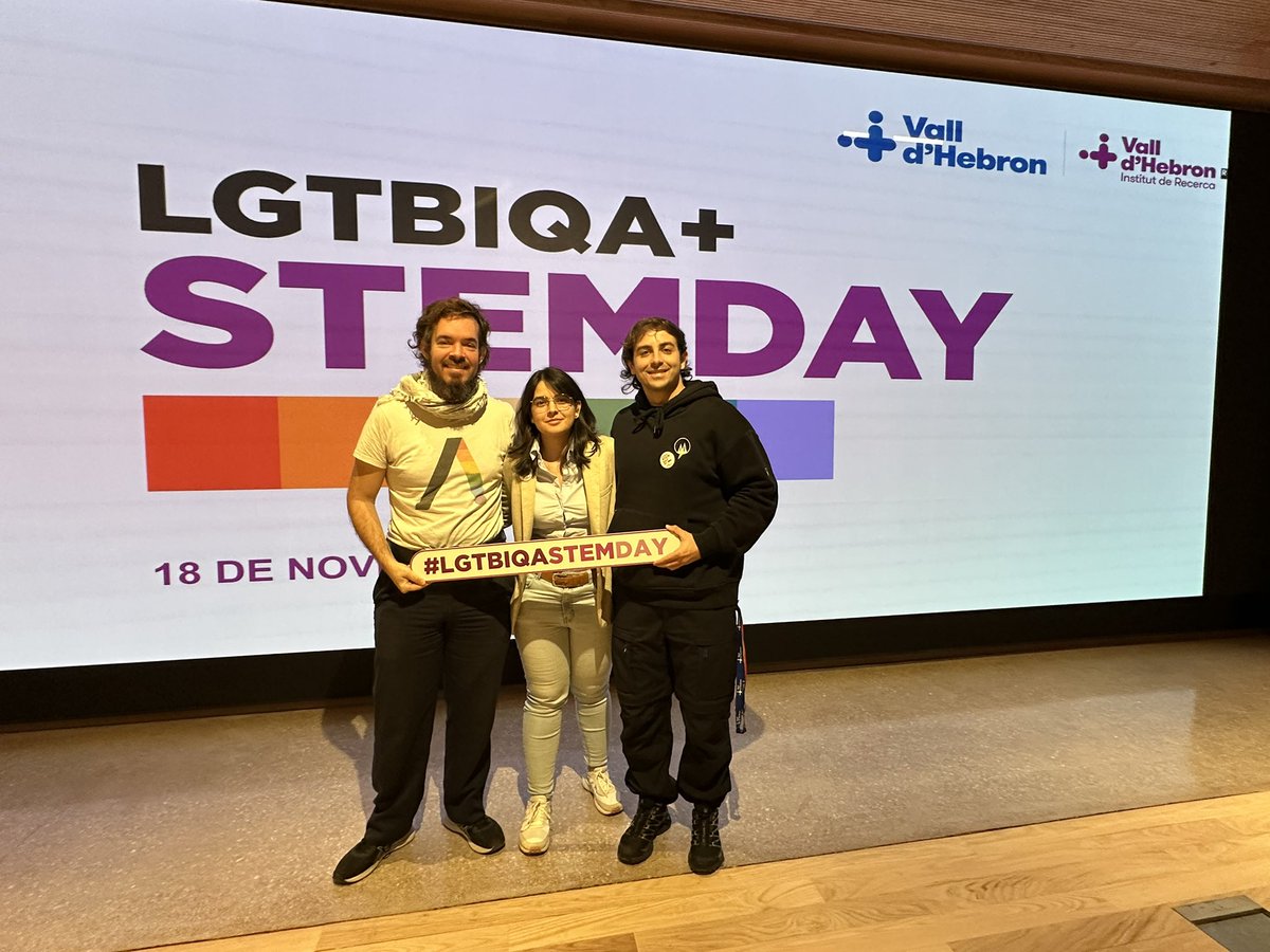VHIR_'s tweet photo. @Bioinfo4women @SimonPerera @PRISMAciencia Avui hem celebrat el #LGBTIQASTEMDAY

La jornada ha tingut lloc al nou edifici del #VHIR, amb una xerrada a càrrec de Maria Morales, de @Bioinfo4women i Simón Perera, membre de @PRISMAciencia.

https://t.co/emIOXqRKpj https://t.co/uqeaGhe118