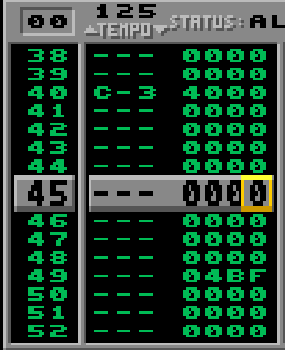 indiffboolean's tweet image. Can someone explain why my vibrato isn&apos;t working? #amiga #protracker