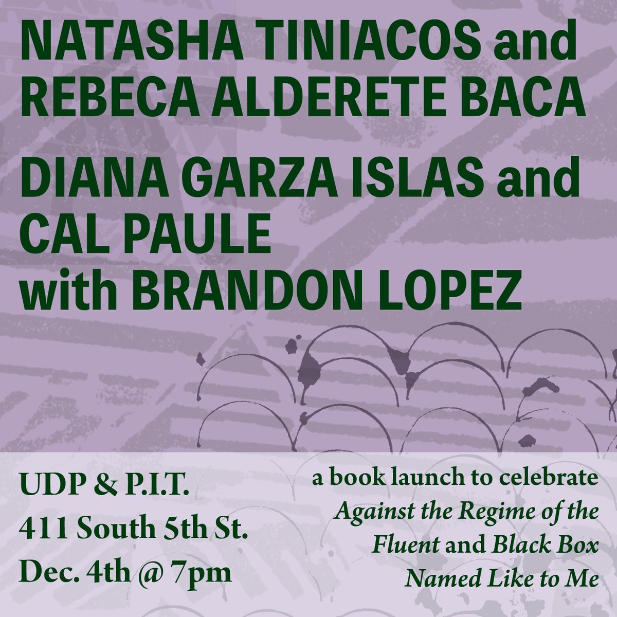 Center for the Humanities at GC CUNY (@humanitiesgc) on Twitter photo <a href="/CUNYPoetics/">Lost & Found</a> fellow <a href="/natiniacos/">Natasha Tiniacos</a> has a new chapbook out! Gather for the launch of "Against the Regime of the Fluent/ Contra el régimen de lo fluido"! <a href="/CUNYPoetics/">Lost & Found</a> fellow <a href="/natiniacos/">Natasha Tiniacos</a> has a new chapbook out! Gather for the launch of "Against the Regime of the Fluent/ Contra el régimen de lo fluido"!