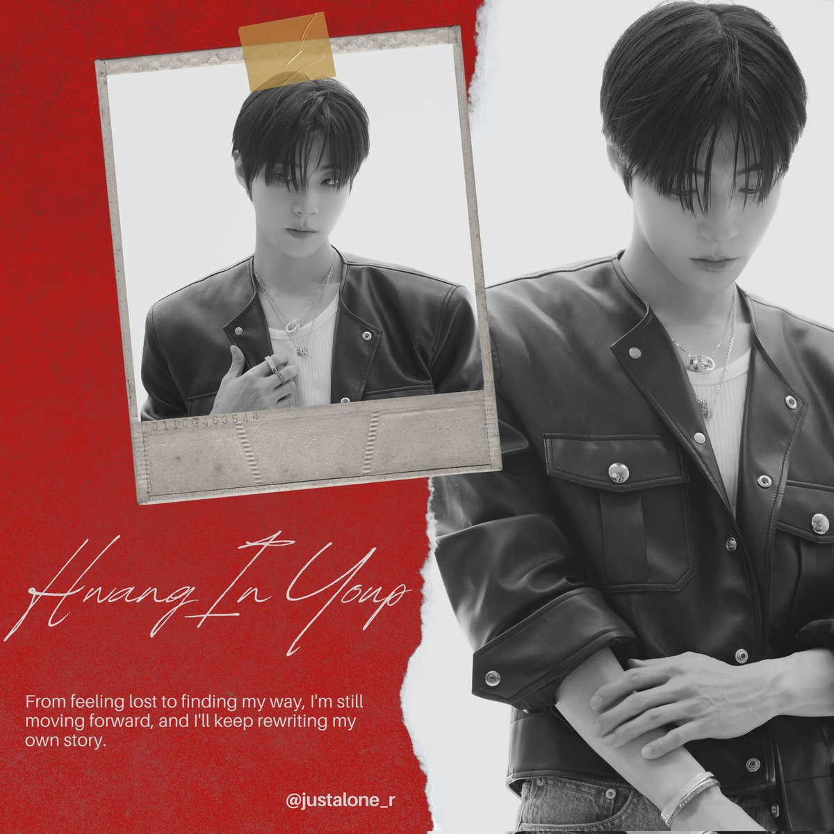 Loneliness is the absence of connection, not company. Through 𝐉𝐮𝐬𝐭 𝐀 𝐋𝐨𝐧𝐞𝐫, we create memories, bonds, and connections together not just as members, but as a family. I, Hwang Inyoup, learned one thing in the end: 𝐡𝐨𝐰 𝐭𝐨 𝐛𝐞 𝐬𝐭𝐫𝐨𝐧𝐠 𝐭𝐨𝐠𝐞𝐭𝐡𝐞𝐫.