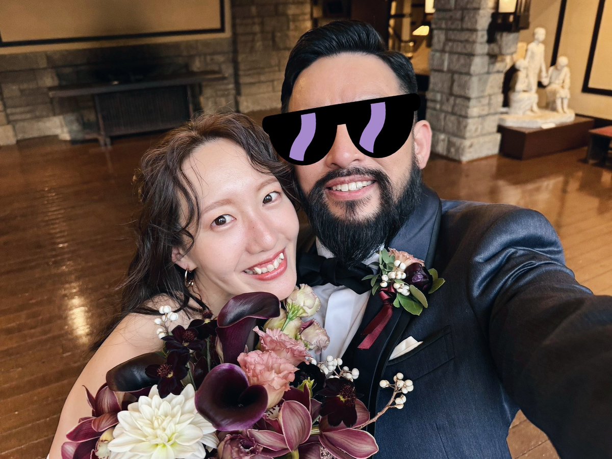 nk_skycyclon's tweet photo. 結婚式してきました報告🥰
大好きな空間に大好きな人達しかいない時間、幸せ過ぎました。
たくさん写真もらったので、ちょっとずつレポートさせてもらいます！ https://t.co/SxayI2U3Ql