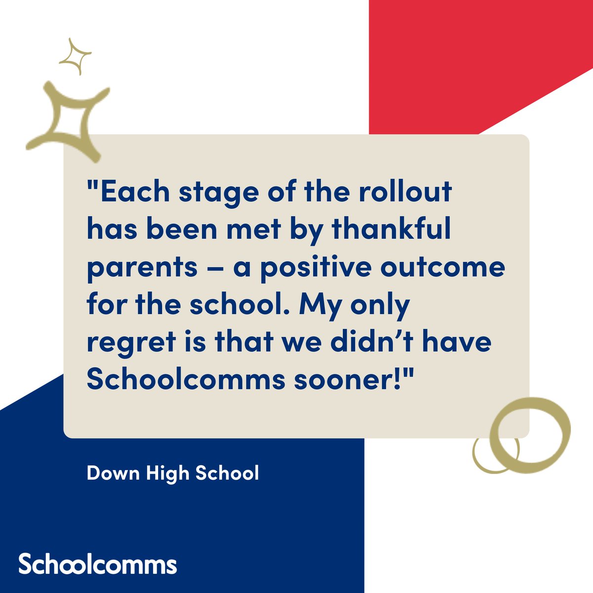 Down High School shares how adopting Schoolcomms has transformed communication with parents and made school operations smoother.

From simplifying messaging to boosting parent engagement, discover why they wish they'd implemented it sooner! 👉 okt.to/t9KPjE
