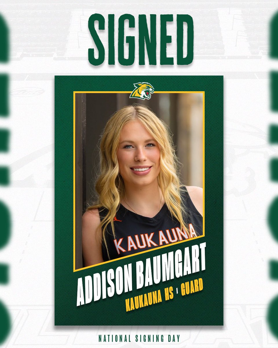 We are excited to welcome ADDISON BAUMGART!

🏀 6’1 Guard
📍Kaukauna High School