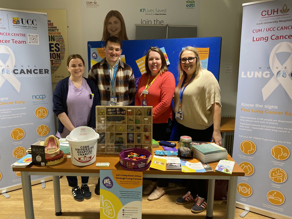 LungCancerNurse (@nurse_cancer) on Twitter photo Thanks to <a href="/jane_shanahan/">Jane Shanahan</a> cancer services ADON for her support today #LungCancerAwarenessMonth we’ve had a fantastic turn out with so many people interested in discussing the signs and symptoms of lung cancer Thanks to <a href="/jane_shanahan/">Jane Shanahan</a> cancer services ADON for her support today #LungCancerAwarenessMonth we’ve had a fantastic turn out with so many people interested in discussing the signs and symptoms of lung cancer
