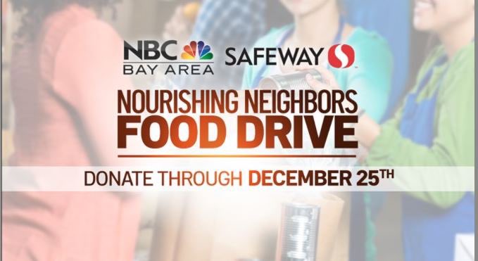 Thank you for an amazing kickoff to our #NourishingNeighbors food drive at our local <a href="/Safeway/">Safeway</a> stores to benefit our local food banks.
• $1 =2 meals
• 1 in 5 people in the Bay Area are experiencing food insecurity
<a href="/nbcbayarea/">NBC Bay Area</a>
