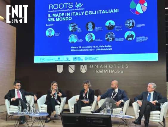 ENIT a Roots-IN 2024
L’AD Ivana Jelinic è intervenuta alla conferenza “Il Made in Italy e gli italiani nel mondo” durante l’evento a Matera, che celebra il turismo delle radici con buyer, seller e un programma ricco di incontri e laboratori.
#rootsinmatera2024 #turismodelleradici