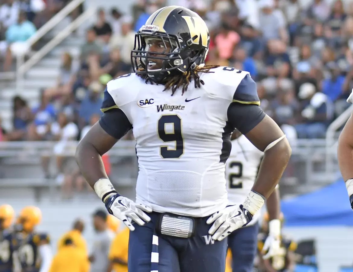 I have been blessed to receive a football scholarship from <a href="/WingateFb/">Wingate Bulldogs Football</a> <a href="/Bigvin78/">Vincent Johnson III</a> 

<a href="/MarvinRidgeFB/">Marvin Ridge Football</a> <a href="/MavAthletics/">Marvin Ridge Athletics</a> <a href="/CoachLeggett78/">Coach Leggett</a> <a href="/coach_carter77/">Aubrey Carter</a> <a href="/finisholacademy/">FinishOLAcademy</a>