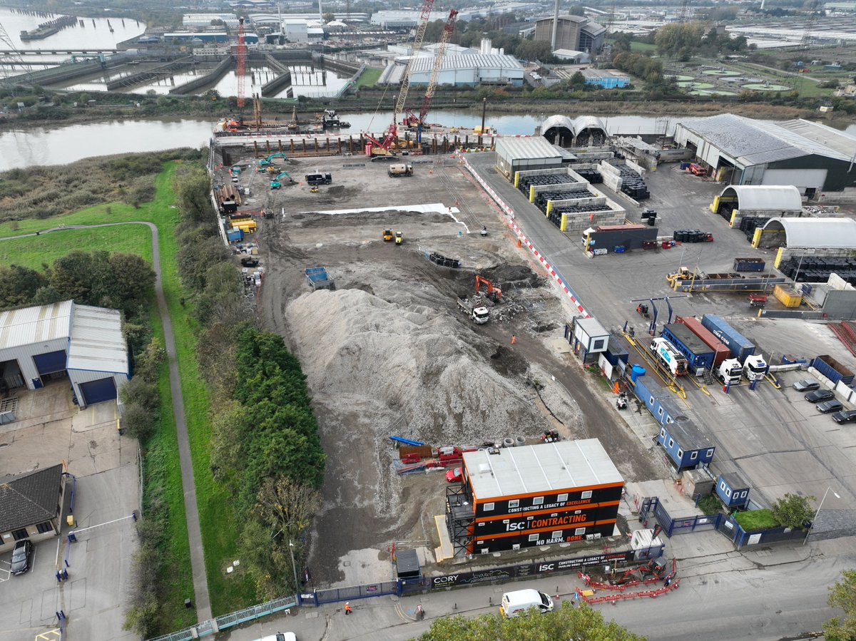 RIVER ROAD RECYCLING : Our contracting arm ISC has started on a £34m contract for Cory to build a Waste Transfer Station (WTS) in Barking.

ISC is lead contractor for the scheme, part of Cory’s Riverside 2 energy-from-waste (EfW) plant.

More on LinkedIn:
linkedin.com/feed/update/ur…