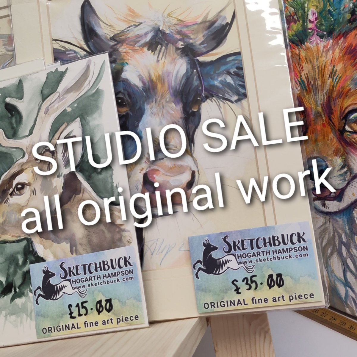 Sketchbuck's tweet photo. I have a large collection of original work up at massive discounts! Perfect for a unique Christmas gift, starting at just £10!

UK only for now, sorry international friends.

https://t.co/kkMDOfzr4z

Please share! https://t.co/s8wDy4xQdZ