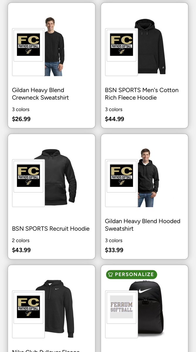 Ferrum College Softball Team shop is now open! Come and get your Panther Gear!! Shop closed Thursday 11.21.24. 

bsnteamsports.com/shop/PGvLcrYGhk