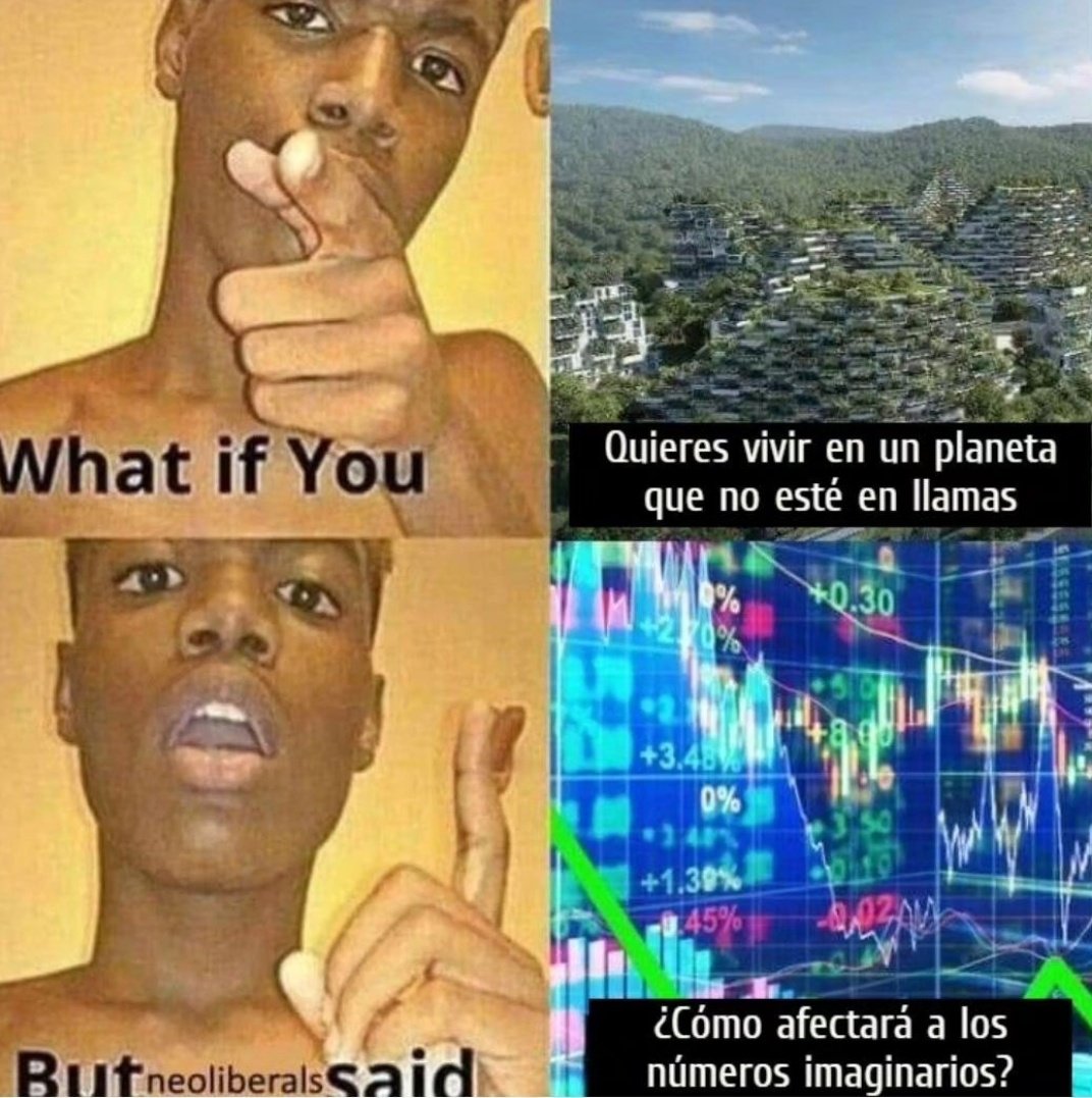 Voy a aprovechar que se me está llenando el TL de alienados climáticos para volver a compartir esto