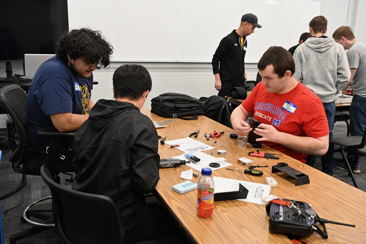 marshalltownCC's tweet image. Metal mayhem at its finest! 💥 The MCC Foundation’s Battlebots competition this past Saturday was a huge success. Thanks to our sponsors, participants, and everyone who came out to watch. #Battlebots #MCCFoundation