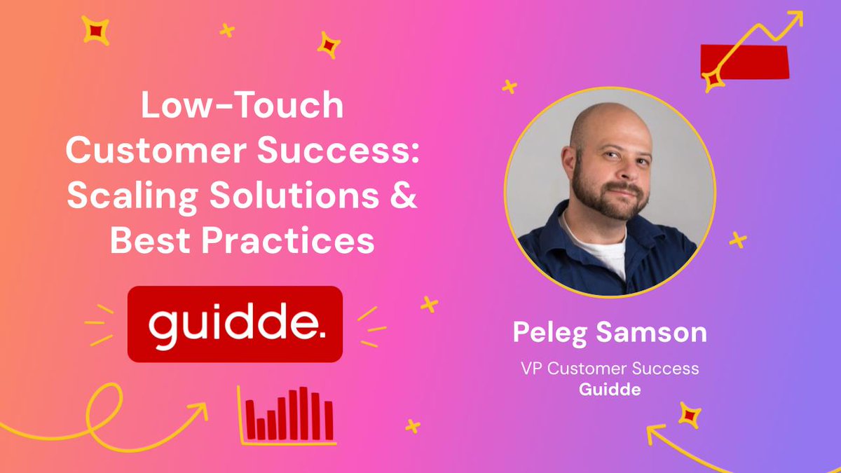 guidde (@guiddeco) on Twitter photo ✨ Next-Gen #CustomerSuccess Event!
Peleg Samson from #Guidde joins a panel with top leaders to discuss scaling & #GenerativeAI innovation.
Good luck, Peleg! ✨ Next-Gen #CustomerSuccess Event!
Peleg Samson from #Guidde joins a panel with top leaders to discuss scaling & #GenerativeAI innovation.
Good luck, Peleg!