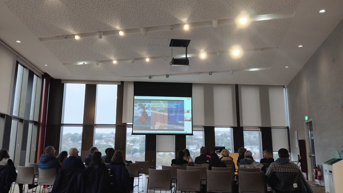 ISS21 (@iss21ucc) on Twitter photo Superb keynote talk from Prof <a href="/MimiSheller/">Mimi Sheller</a> to the #EUROBORDEWALKS project team and guests in the Dora Allman Room this afternoon.
Thank you Mimi for joining us from the US for this engaging talk.
Learn more about EUROBORDERWALKS ⬇️
ucc.ie/en/iss21/resea… Superb keynote talk from Prof <a href="/MimiSheller/">Mimi Sheller</a> to the #EUROBORDEWALKS project team and guests in the Dora Allman Room this afternoon.
Thank you Mimi for joining us from the US for this engaging talk.
Learn more about EUROBORDERWALKS ⬇️
ucc.ie/en/iss21/resea…