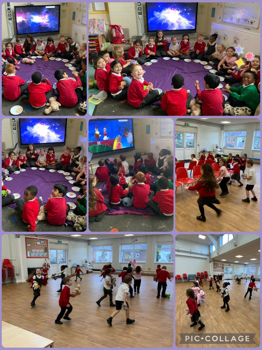 Reception class filled up their class pom pom jar, so they got to choose a treat. The children chose a party and movie afternoon! We also suprised them with a picnic on the moon just like little bear in our class story. What a fun day!