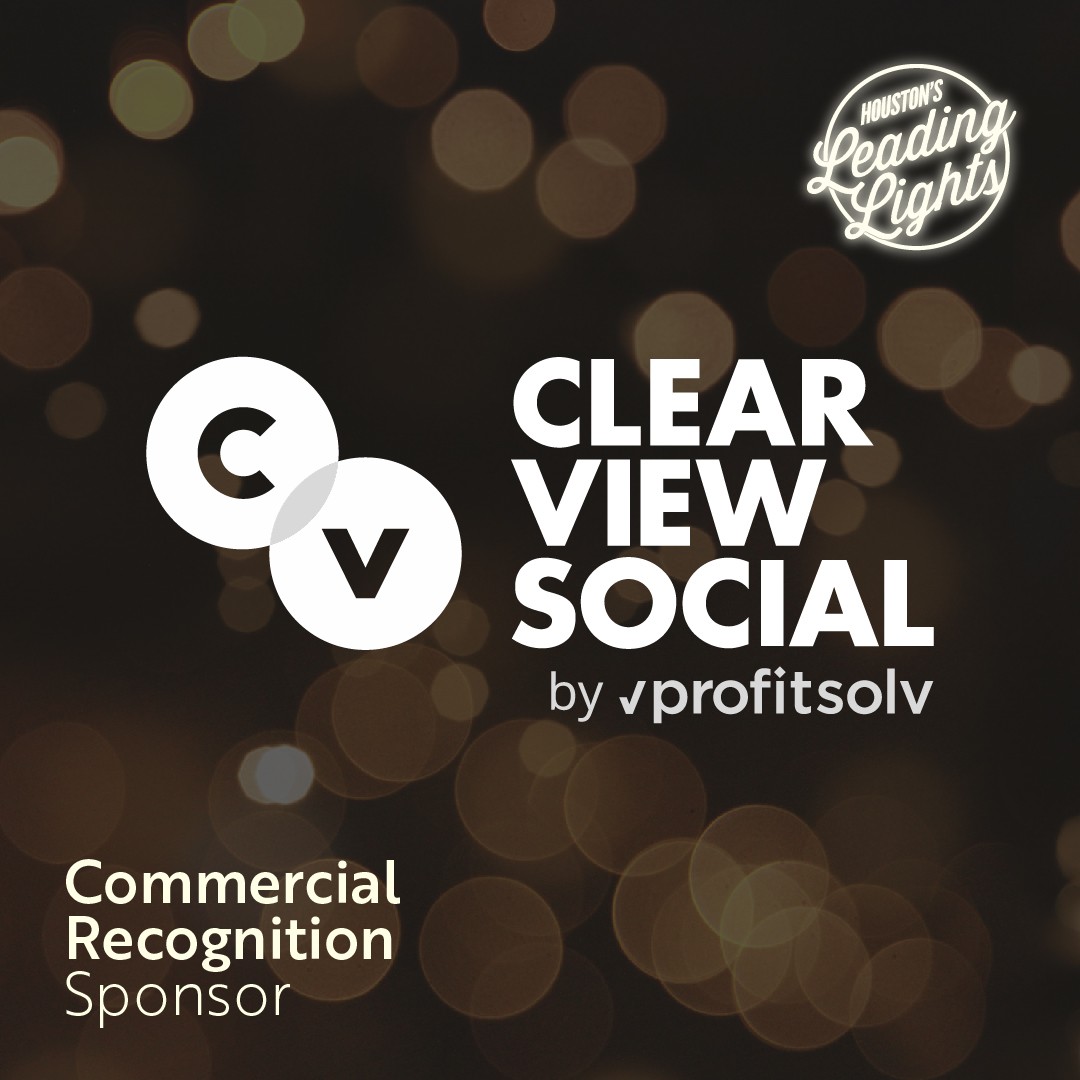 Thank you to Clearview Social, our Commercial Recognition Sponsor at the 2024 Lantern Awards Ceremony and Gala! 

Your generous support adds an unforgettable touch to the evening, making this event truly spectacular.

#lanternawardsoftexas #houstonleadinglights #b2bmarketing