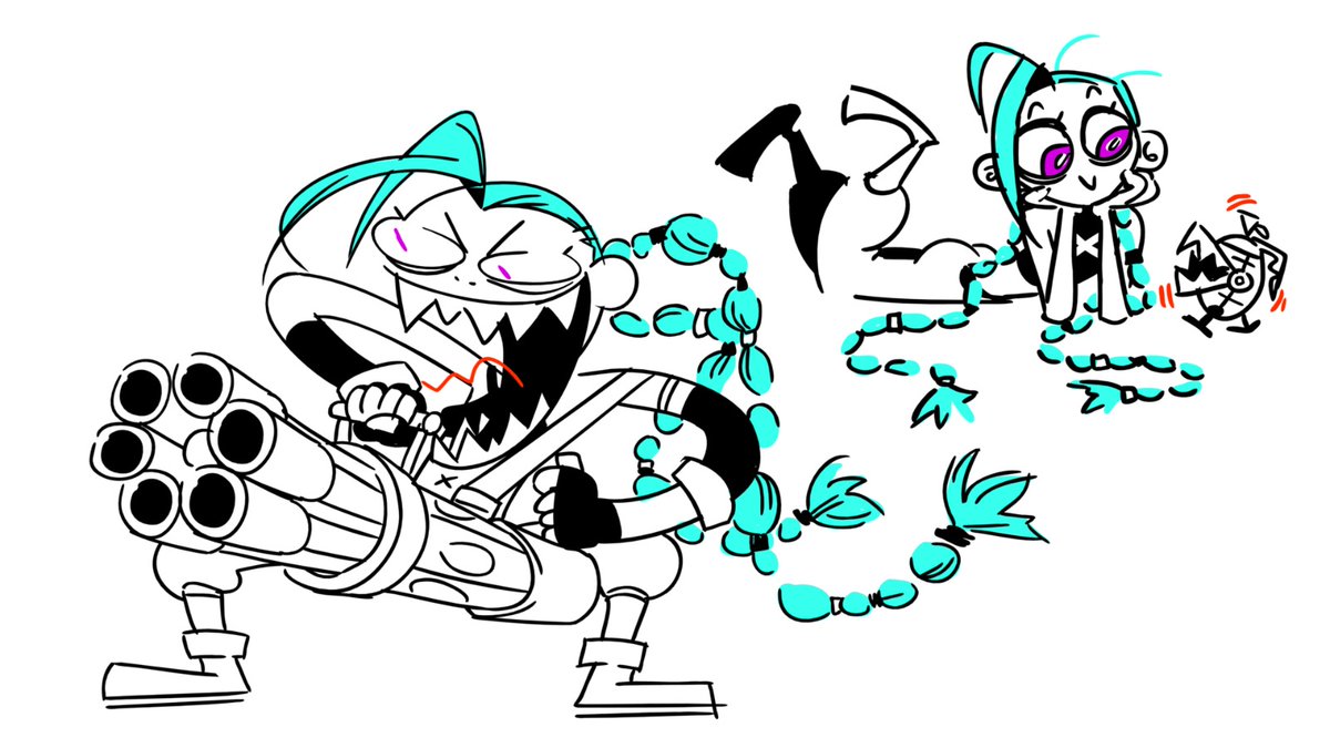 Takayuuki_art's tweet image. A few Arcane doodles