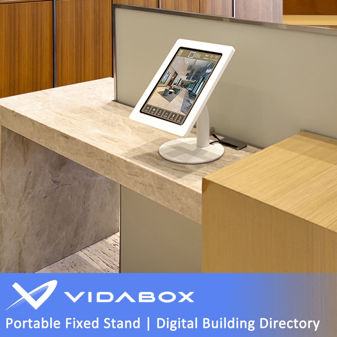 See how <a href="/inforcenterqr/">InforCenter</a> employed our Portable Fixed Stand as their Digital Building Directory!  🗺️ 🏢  This interactive, display provides up-to-date information for residents and visitors alike!

🔗 Visit our website today! 

#Kiosks #VisitorManagement #BuildingDirectory