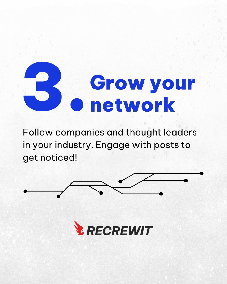 RECREWIT's tweet photo. 💼 Stand out on LinkedIn!

1️⃣ Craft a keyword-rich headline—it’s your first impression.
2️⃣ Showcase achievements with measurable results.
3️⃣ Expand your network: Follow companies &amp; engage with posts.

Send us your CV, and let’s find the perfect match for you! 📩 info@recrewit.com https://t.co/Cxx7N7sfK9