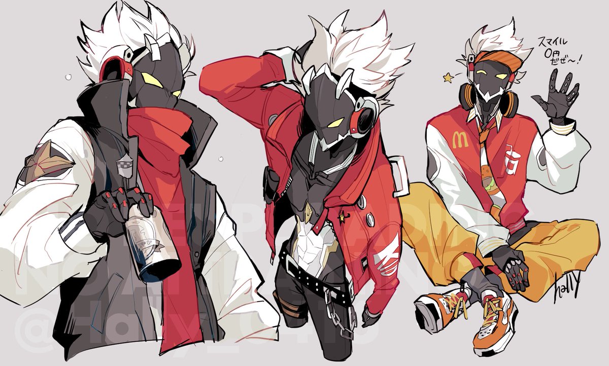 赤が似合うな…