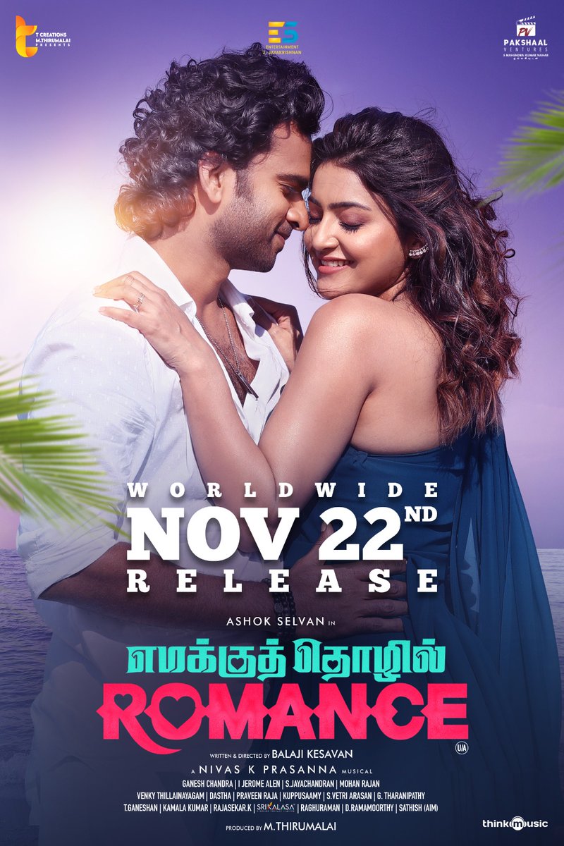 Ganeshchandhrra DOP (@ganeshchandhrra) on Twitter photo 🍃🍃🍃💥💥💥🎆🎆🎆I take great pleasure for the release of my next #EMAKUTHOZHILROMANCE on 22nd November coming Friday.. thanks to my director <a href="/balajikesavan/">balaji kesavan</a> and tea .... watch it on silver screens 🍃🍃🍃💥💥💥🎆🎆🎆I take great pleasure for the release of my next #EMAKUTHOZHILROMANCE on 22nd November coming Friday.. thanks to my director <a href="/balajikesavan/">balaji kesavan</a> and tea .... watch it on silver screens