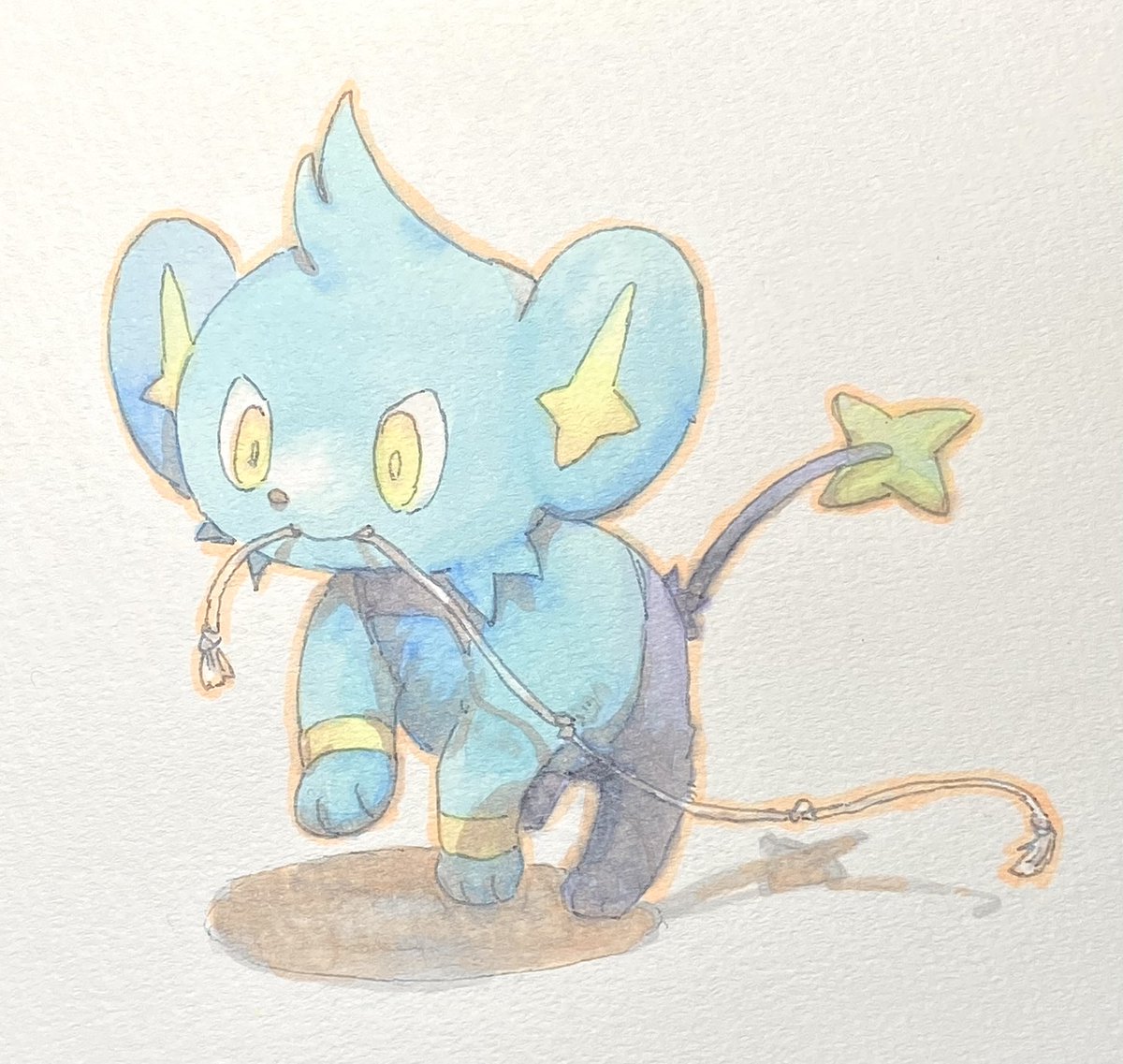 「かけた!!!あざし!!!」|ヘモ助のイラスト