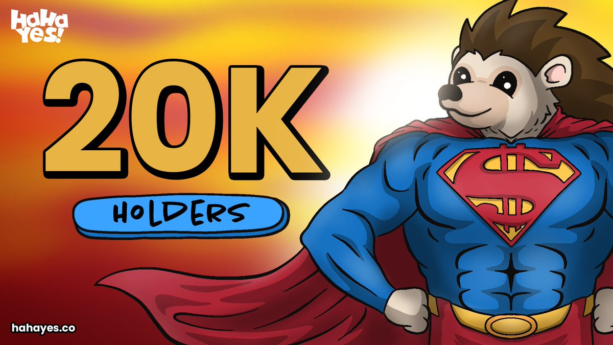 We are now 21,500+ strong. Just WOW! #HahaYes
We are humbled, welcome to our new hedgie familia! 🦔🦔🦔