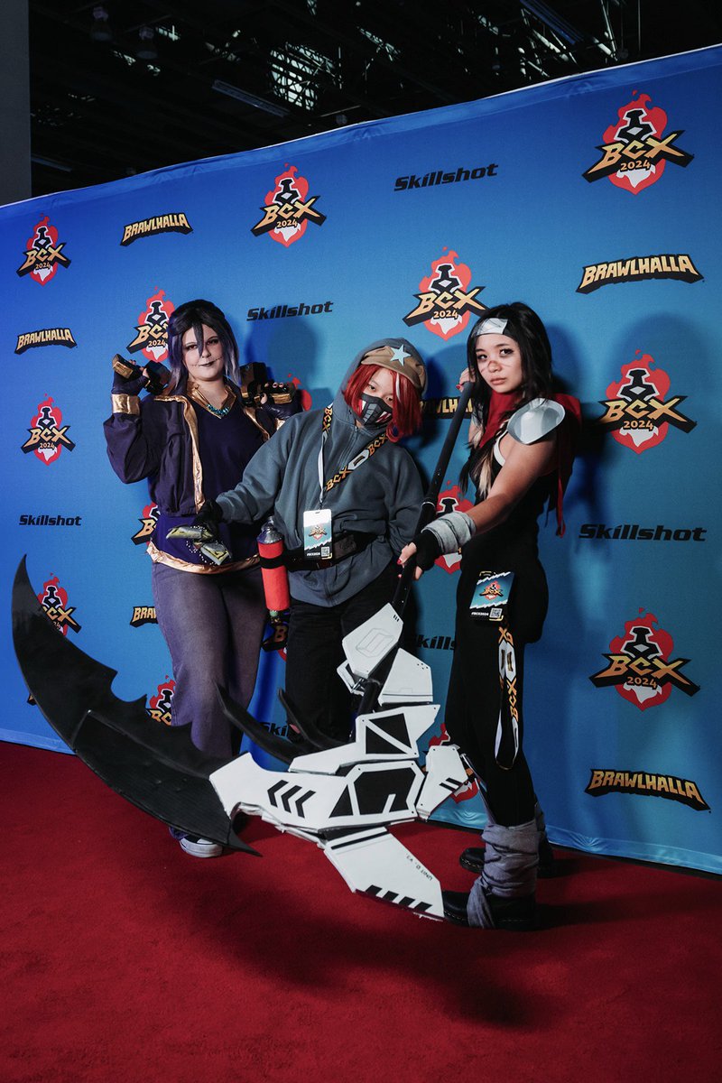 Everyone at #BCX2024 kept asking for my X so now I have one lolol thanks for all the Jiro love guys!! Can’t wait for next year <a href="/ProBrawlhalla/">Brawlhalla Esports</a> <a href="/Brawlhalla/">Brawlhalla</a> 🫶