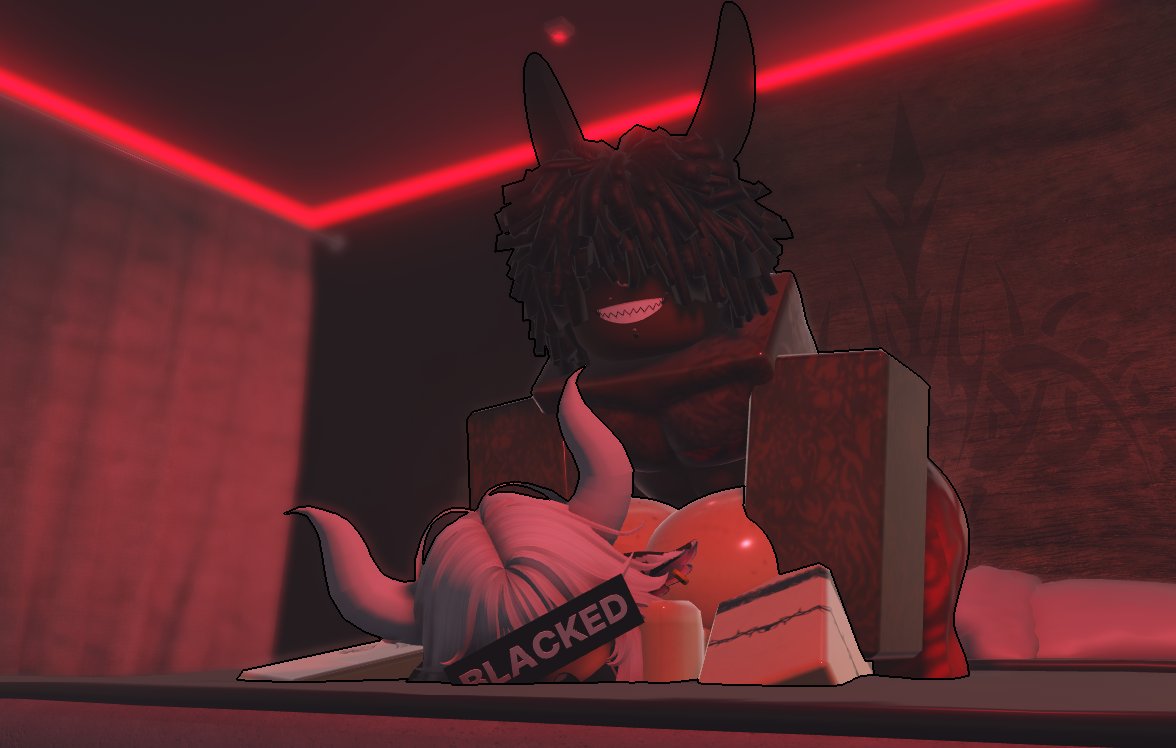 (1/3) ~Didn't has a big cock for awhile now until...~
meet this BIG black rabbit to full fill this thick and adorable cow~❤️

N-Never see cock this huge in my entire life...~ o~o

ft.<a href="/_curtified/">crux. 🔞</a> (Support him please...)

#roporn #rosex #RR34 #robloxrr34 #qos #roblacked #blacked