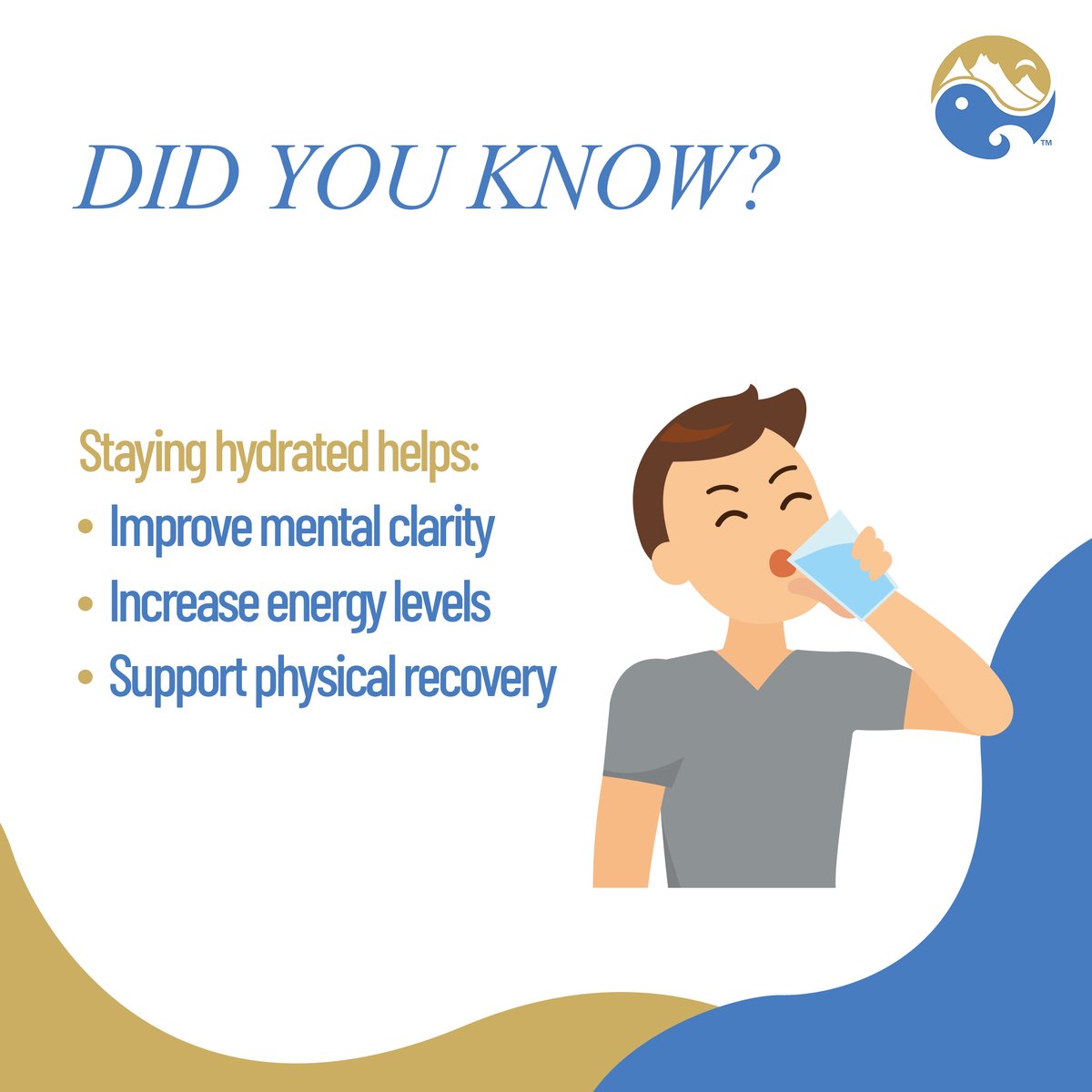 AsanaRecovery's tweet photo. Hydration is key to recovery! 💧Small sips, big impact. Stay balanced, energized, and thriving—one sip at a time. 

#HydrationTips #RecoveryJourney #HealthyHabits #MentalWellness #PhysicalWellness #StayHydrated #SelfCare #AddictionRecovery #WellnessTips #AsanaRecovery https://t.co/JHq4O8RoJo