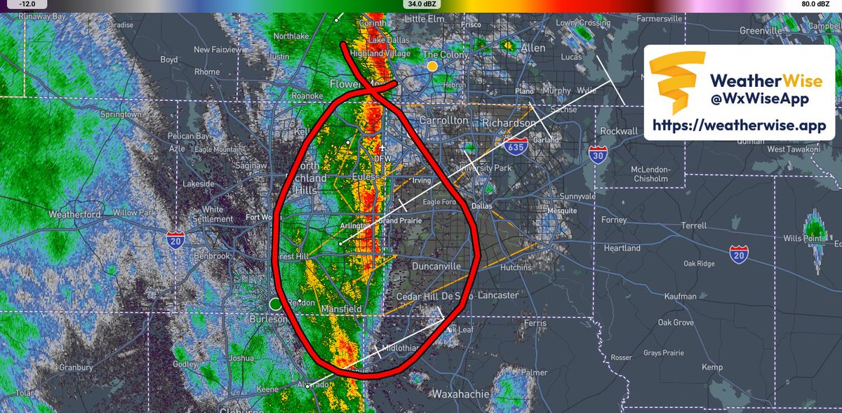 DavidAlfWx's tweet image. #severewx update: 2 Severe Thunderstorm Warnings for Tarrant &amp;amp; Dallas counties until 9:30 AM. For 60 MPH wind gusts. #DfwArea #dfwwx #dallas #txwx #wxtwitter