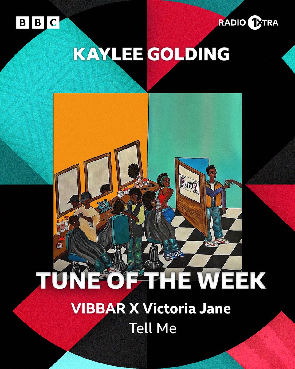 __victoriajane's tweet image. Smiles all round because ‘Tell Me’ has been chosen as #TrackOfTheWeek by @kayleegolding_ on @1Xtra 🥹 

Thankyou Kaylee!!! The song will be playing every day during Kaylee’s show so if you’re listening in and hear it take a vid and send it to me pls🤎🙏🏾 @Vibbar001