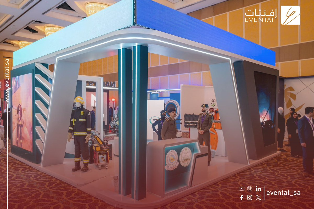 eventat_sa's tweet photo. من خلال تصميمات مبتكرة ومتقنة، #إفنتات تساعدك على التميز في المعارض والمؤتمرات، دعنا نصمم لك بوثاً يحقق نجاحاً غير مسبوق!

#خلك_ضيف #we_know_how #معارض #مؤتمرات #تنظيم #بوثات  #فعاليات #تنظيم_مناسبات https://t.co/u7rFIkAPDr