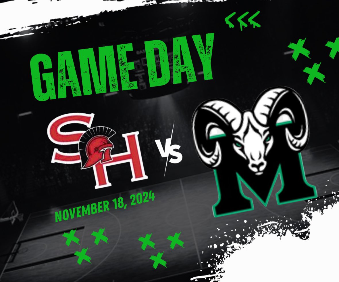 🚨GAME DAY ALERT🚨
🆚 South Houston
📆 Monday 11-18-2024
⏰4:00 9A/9B
⏰5:30 Soph/JV
⏰ 7:00 Varsity 
🏫 at Mayde Creek HS