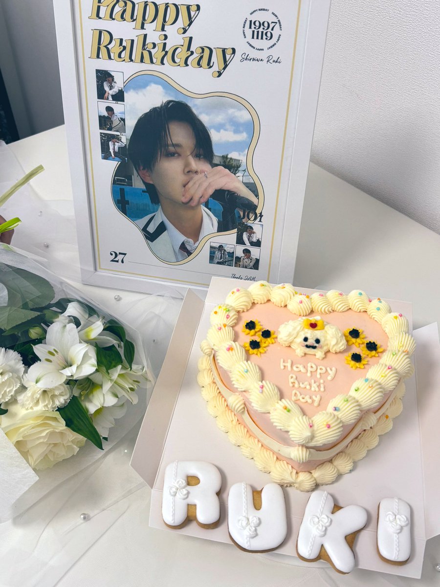瑠姫くん、RURU、お誕生日おめでとう👑

#HAPPYRUKIDAY
#眩しい瑠姫の27歳