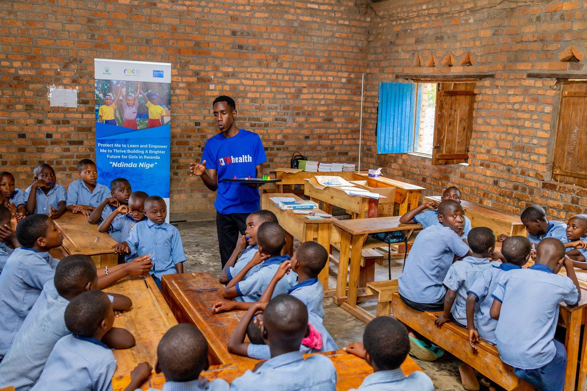Exciting moments at GS Mugunga in <a href="/GakenkeDistrict/">Gakenke District</a> 
As part of GIRL Programme, we have initiated 2 health clubs for P4 &amp; 5 students and equipped them with #YAhealthGame

Through clubs, these young learners are diving into fun, interactive ways to learn about their health &amp;