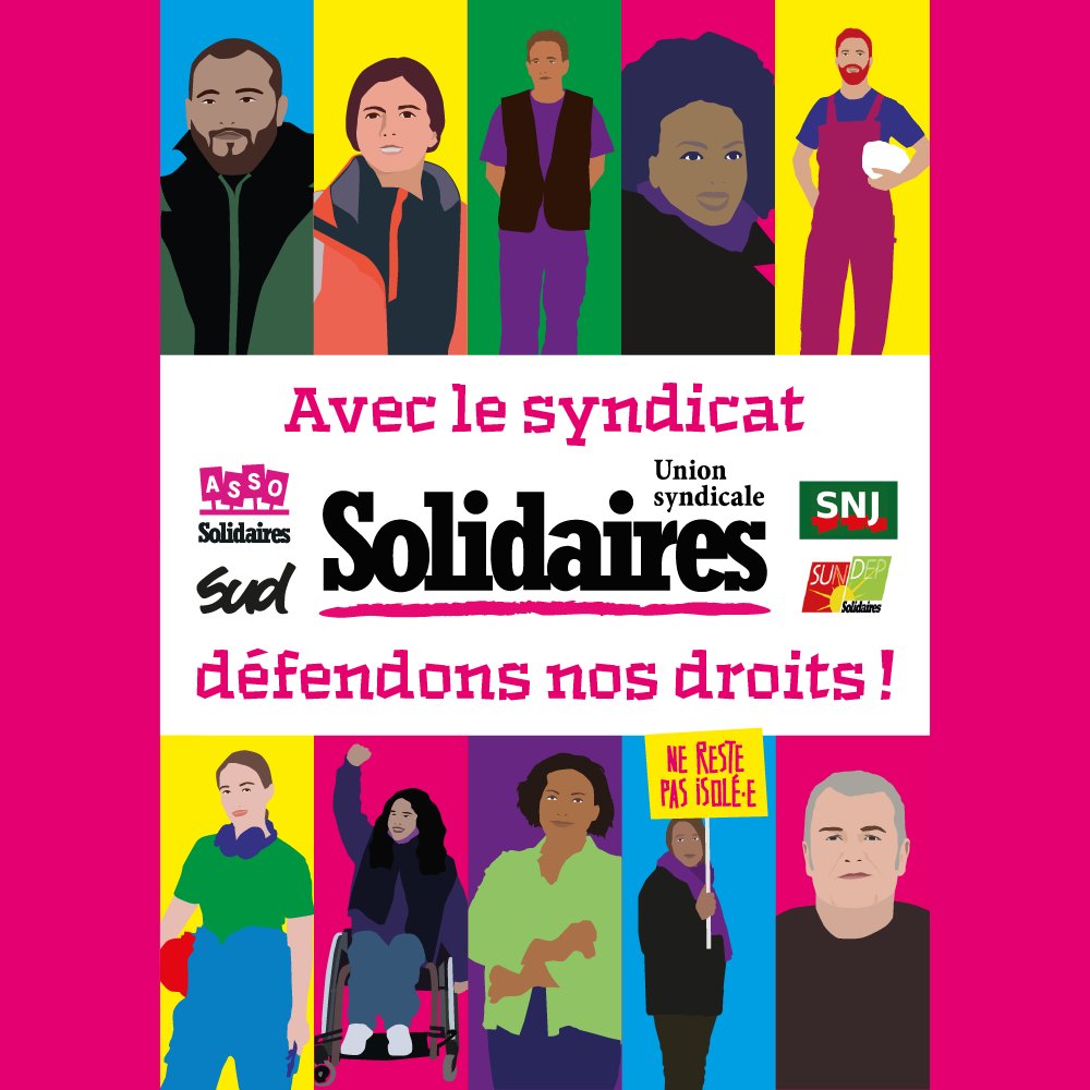 SolidairesRatp's tweet photo. On connaît tous et toutes une personne qui travaille dans une #TPE ou à domicile pour un particulier, alors on fait campagne ensemble et on encourage au vote @UnionSolidaires ! https://t.co/PbomrOWouV