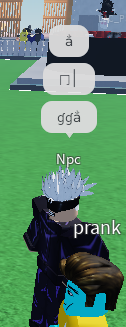 YakoKun016's tweet photo. That is not gojo anymore :|

On Roblox Mic Up https://t.co/gEBGDMBhCB