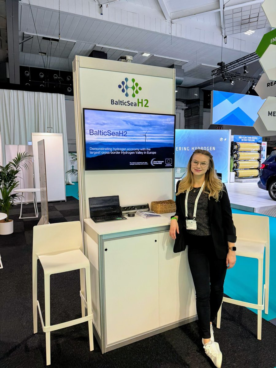 BalticSeaH2 is also at the <a href="/EUH2Week/">European Hydrogen Week</a> at EU Projects Pavilion! 🌊 #EUH2Week