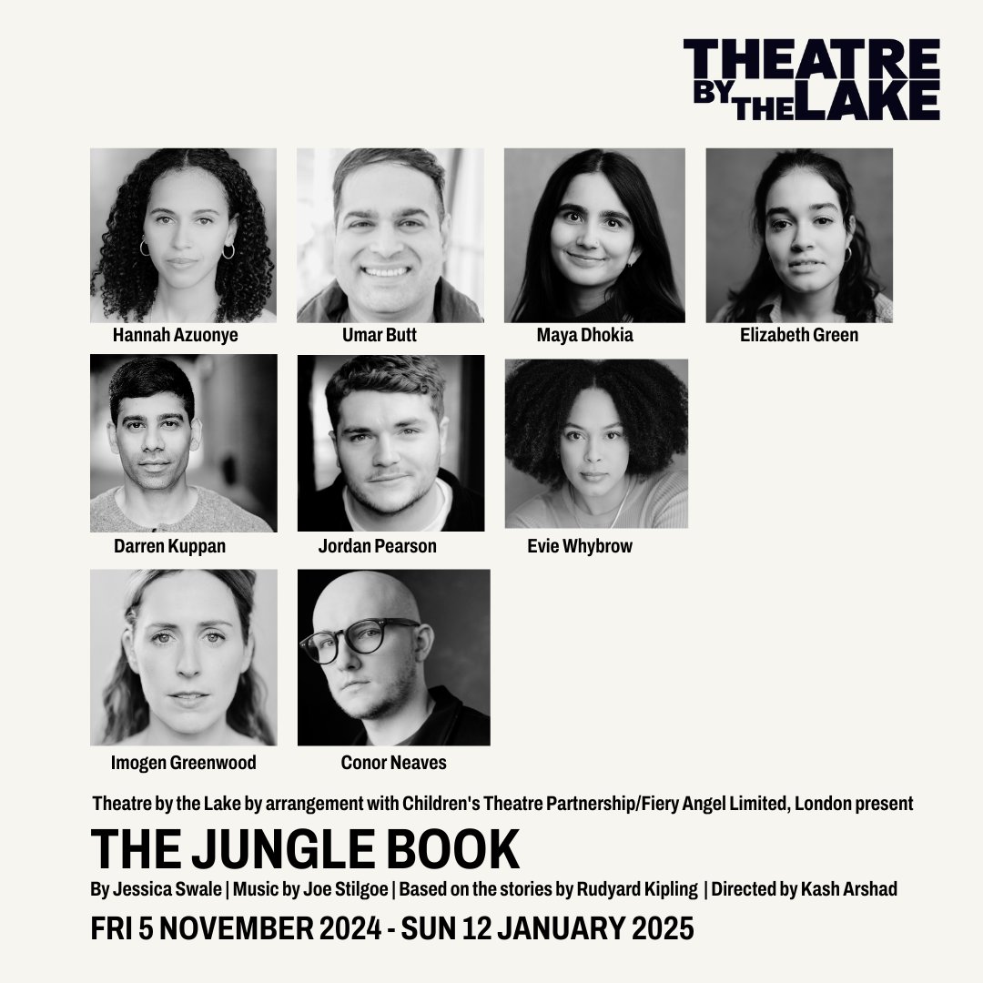 tbtlake's tweet photo. It's Press Night TONIGHT for The Jungle Book.

Wishing you all the wildest, most adventurous and swingingly good time for a great run this Christmas at Theatre by the Lake.

The Jungle Book
ENDS 12 Jan 2025
https://t.co/aNNGJHMraJ
Image by TBTL
#TBTLake #TheJungleBook #Christmas https://t.co/GOL6DIm2X6